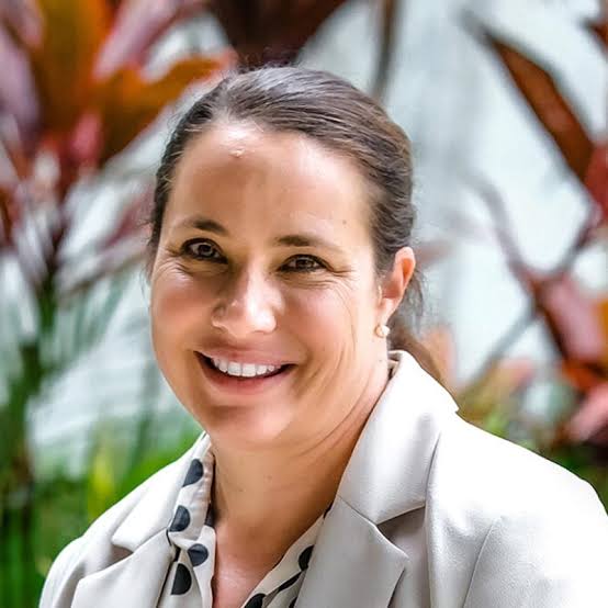 Principal Eloise Beveridge on the Immanuel Lutheran College campus